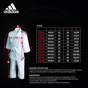 Adidas Judo Gi Evolution II WhiteOrange Stripes - 03
